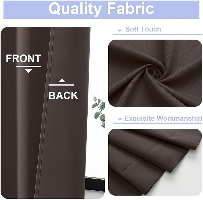 Simplebrand Blackout Extra 10ft Curtains - Image 3