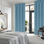 DWCN Blackout Curtains for Living Room Thermal Insulated, Energy Saving & Noise - Image 2