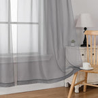 Simplebrand Grey Valances 14 Inches Long - Image 4