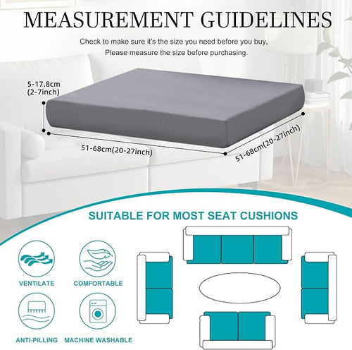 14Pcs Stretch Patio Cushion Covers, Outdoor Couch Covers Replacement, Outdoor - Image 2