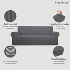 Easy-Going Stretch Oversized Sofa Slipcover 1-Piece Sofa Cover Furniture - Image 3