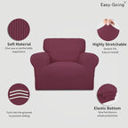 Easy-Going Stretch Chair Sofa Slipcover 1-Piece Couch Sofa Cover Furniture - Image 3