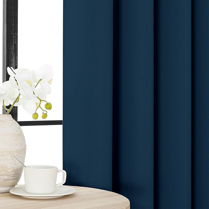 Joydeco Blackout Curtains 108 Inches Long 2 Panels Set, Thermal Insulated Long - Image 5