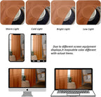 Chyhomenyc Sheer Valances for Windows 2 Pack, 42Wx14L Inches Short Valance for - Image 4