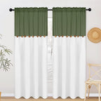 FRAMICS Farmhouse Cotton Linen Curtains - Image 7
