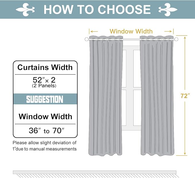 ChrisDowa 100% Blackout Curtains - Image 7