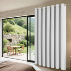 Joydeco Blackout Patio Sliding Door Curtains 90 Inches Long, Grommet Privacy - Image 3