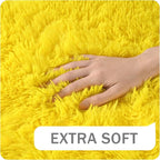 Amearea Premium Soft Fluffy Rug Modern Shag Carpet, High Pile, Solid Color - Image 6