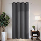 Joydeco Blackout Patio Sliding Door Curtains 84 Inches Long, Grommet Privacy by JOYDECO