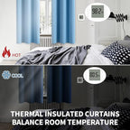 BGment Room Darkening Curtains 95 Inches Long - Image 4