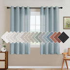 H.VERSAILTEX Living Room Linen Curtains by HVERSAILTEX