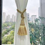 Fenghuangwu 6 Pack Curtain Tie Backs Rope Tassels - Image 3