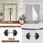 1” Diameter Curtain Rods Itself is 30 to 90 inch 1 Pack Fit 30-84 inch Window - Image 5
