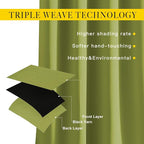 NICETOWN Room Darkening Draperies Curtains Panels - Image 3