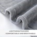 JIAHANNHA Grey Throw Blankets, Fleece Blanket Throw Size 50"×60", Super Soft - Image 6