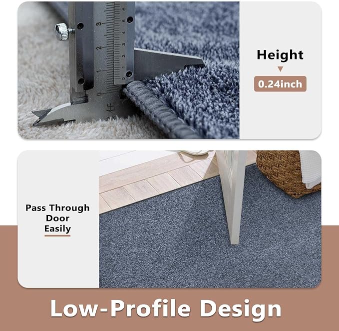 FinRèc 8x10 Washable Area Rugs - Image 6