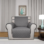 PureFit Reversible Quilted Sofa Cover, Water Resistant Slipcover Furniture - Image 2