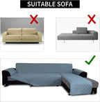 Easy-Going L Shape Sofa Slipcover Sectional Couch Cover - Image 4