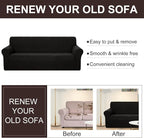 U-NICE HOME Stretch Couch Cover Sofa Cover Sofa Slipcover Furniture Protector - Image 5