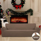 Easy-Going Stretch 4 Seater Sofa Slipcover 1-Piece Sofa Cover Furniture - Image 2
