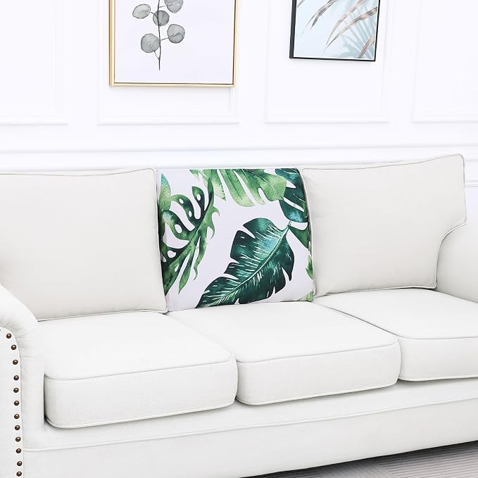 Smiry Printed Couch Cushion Covers, Stretch Soft Couch Covers - Image 5