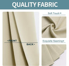ChrisDowa Room Darkening Curtains 90 Inches Long 2 Panels Set - Image 3