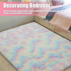 Shag Area Rug for Bedroom 3x5, Fluffy Area Rugs for Living Room, Soft Fuzzy Rug - Image 6