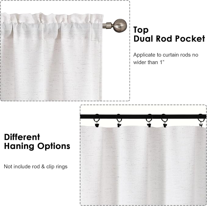 OWENIE Bob 1 PCS Natural Valances - Image 4