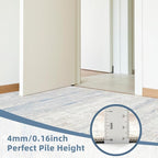 Washable Rugs 9x12 Area Rug for Living Room- Modern Abstract Rugs for Bedroom - Image 9