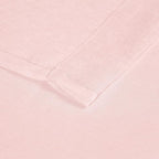DWCN Blush Pink Sheer Curtains Semi Transparent Voile Rod Pocket Curtains - Image 5