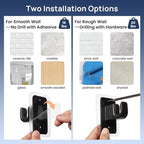 ENJOYBASICS No Drill Curtain Rods - Image 4