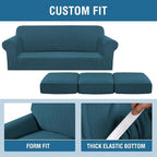 H.VERSAILTEX 4 Piece Stretch Sofa Covers - Image 4
