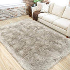 LOCHAS Soft Fluffy Faux Fur Rugs by LOCHAS