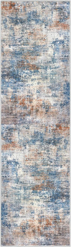 IOHOUZE Abstract Runner Rug 2x7 Ft Washable Runners - Image 9