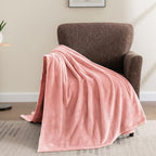 BEDELITE Fleece Blanket Pink Throw Blankets - Image 3