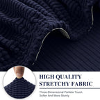 Couch Cushion Cover Seat Cushion Cover Stretch Armchair Cover Separate - Image 4