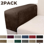 Couch Arm Covers 2 Pcs Sofa Armrest Covers Stretch Couch, Armrest Cover - Image 5