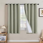 H.VERSAILTEX Linen Curtains 100% Blackout Curtains by HVERSAILTEX