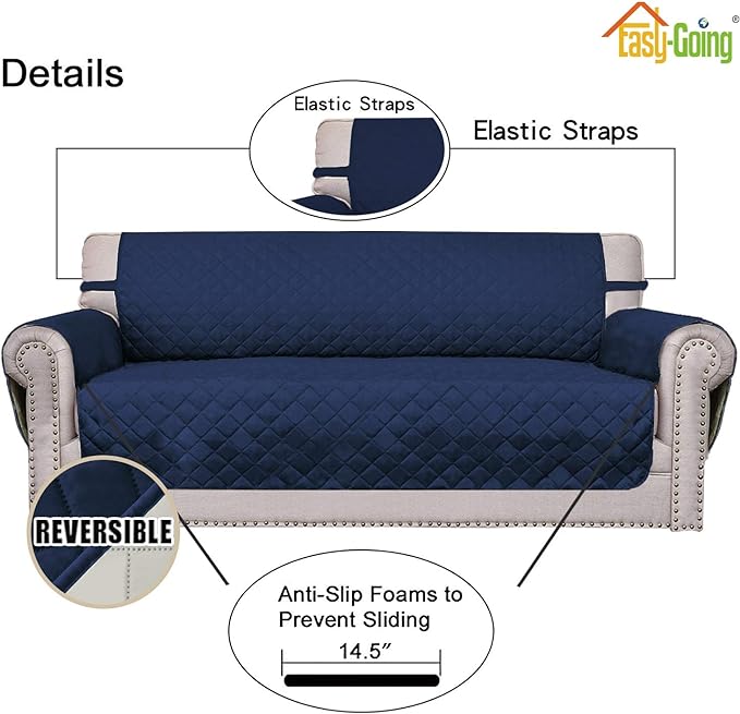 Easy-Going Reversible Couch Cover - Image 3