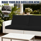 Patio Stretch Cushion Covers, Chair Cushion Covers& Sofa Replacement Slipcovers - Image 5