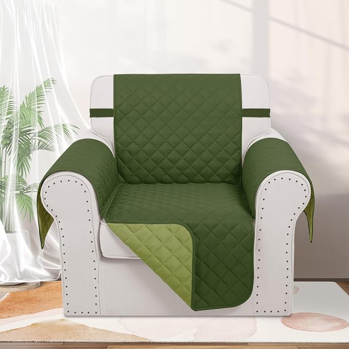 Recliner Chair Covers Reversible Sofa Cover Couch Cover - Image 2