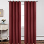 Joydeco Blackout Curtains 108 Inch Length 2 Panels Set, Thermal Insulated Long by JOYDECO