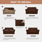 Easy-Going 100% Waterproof Couch Cover, Dual Waterproof Sofa Cover, Stretch - Image 5
