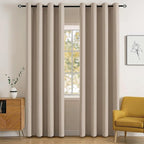 MIULEE Room Darkening Curtains Thermal Insulated Drapes Solid Window Treatment by MIULEE