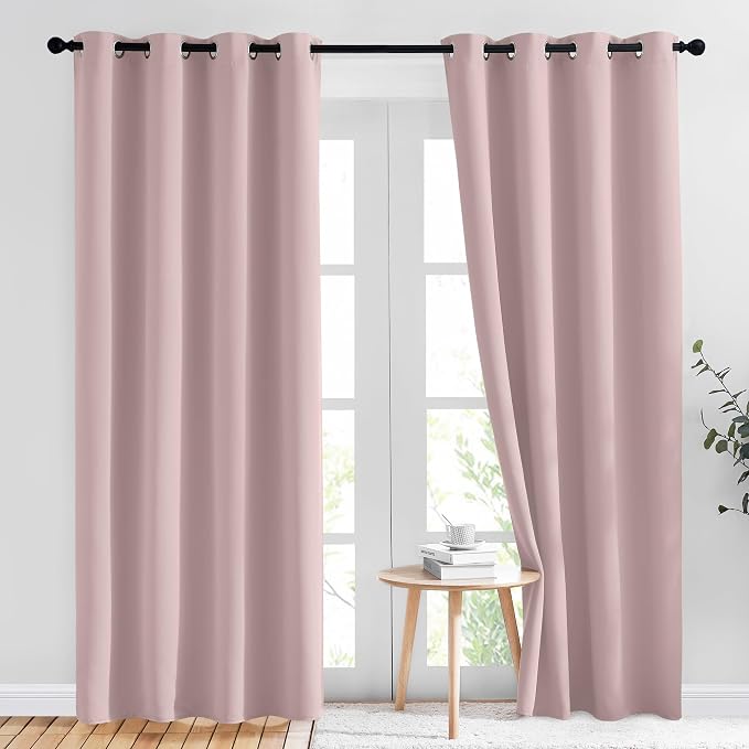 NICETOWN Light Block Window Curtains 84" Length by NICETOWN