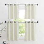 NICETOWN 30 Inch Length Curtain Valances, 2 Panels Blackout Thermal Insulating - Image 7