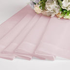 OWEINE Sheer Curtains 90 Inches Long 2 Panels Set, Light Filtering Fimly Voile - Image 7