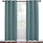 NICETOWN Modern Blackout Curtains Noise Reducing, 2 Panels, W42 x L78 -Inch - Image 2