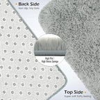 Amearea Shag Fluffy Runner Rug for Bedroom Girls Living Room, 2x6 Feet Extra - Image 5