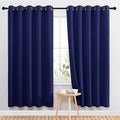 NICETOWN Bedroom Curtains Blackout Drapery Panels, 2 Panels, 70 x 72 inches by NICETOWN